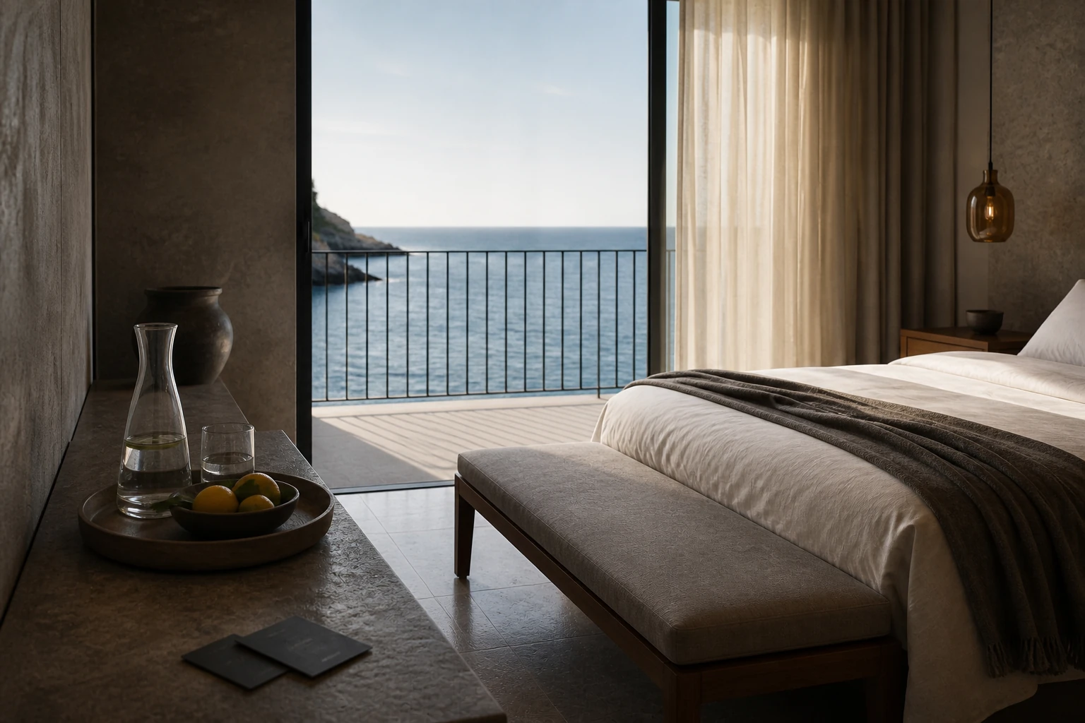 Suite vista mare disponibile in anticipo con benvenuto in camera