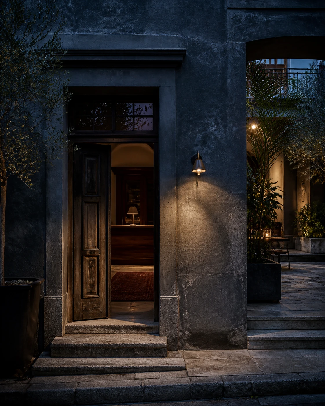 Ingresso dell’hotel