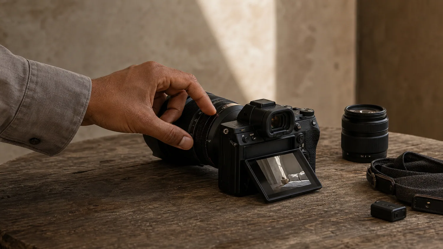 Controllo delle immagini sulla fotocamera di Reydel